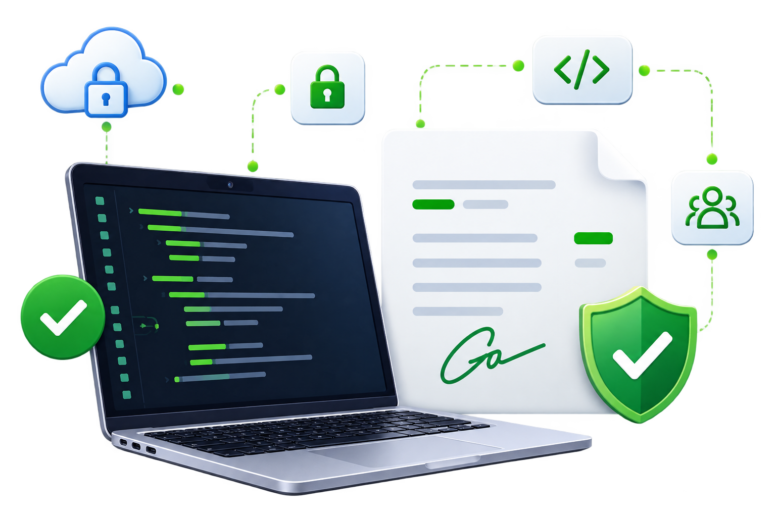 Code, contract and ownership — repositories, signed terms and secure handover